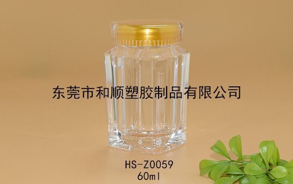 60ml虫草藏红花高透方瓶B HS-Z0059